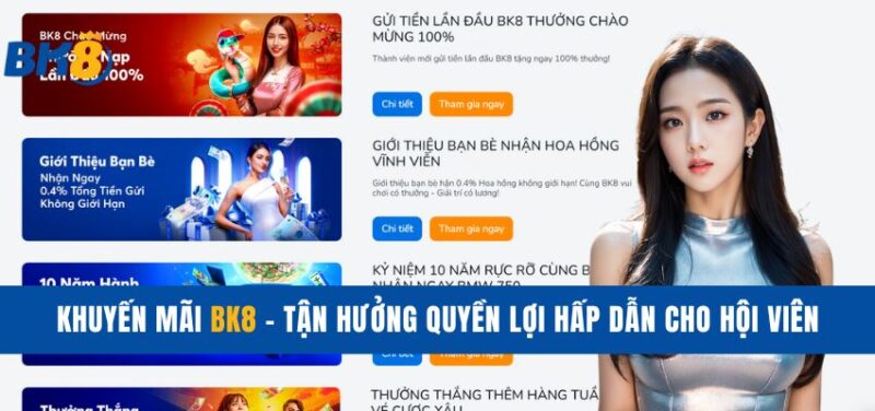 Khuyến mãi Bk8